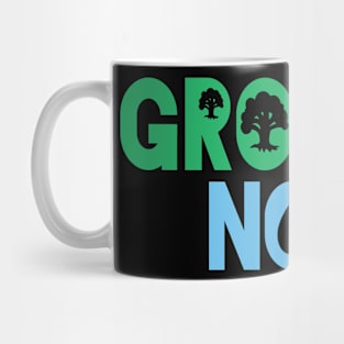 Green-Blue Nope Growth Mug